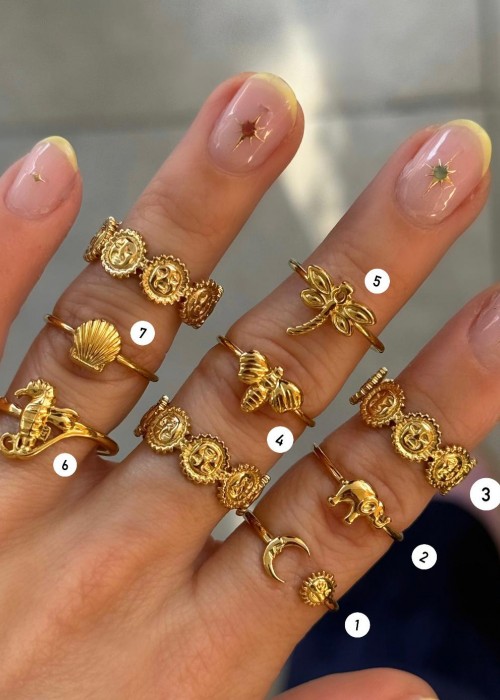 Çelik Vintage Yüzük