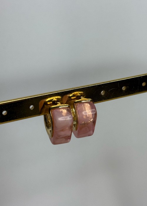 Gold Pembe Küpe Gold Pembe Küpe