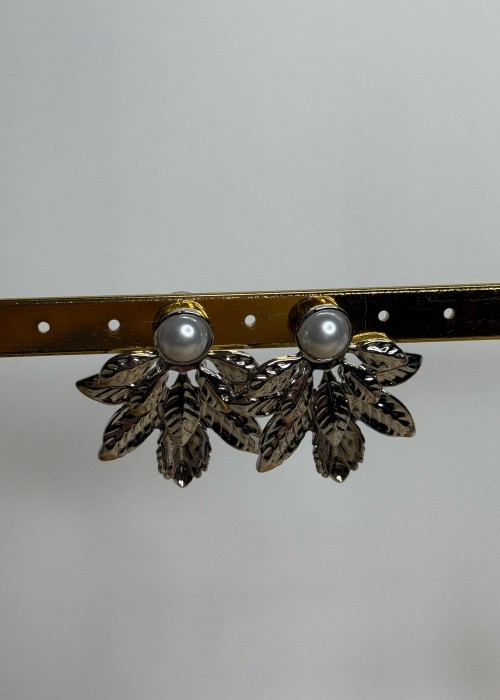 Silver Çiçek Küpe Silver Çiçek Küpe