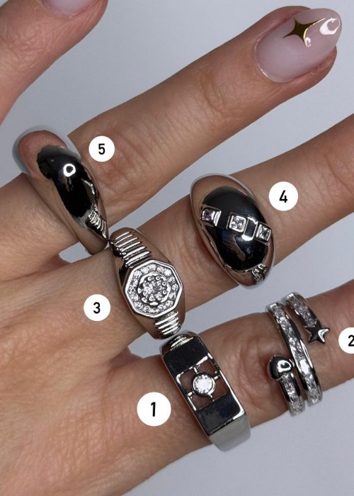 Silver Yüzük Modelleri Silver Yüzük Modelleri