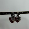 Tasarım Bordo Küpe Tasarım Bordo Küpe