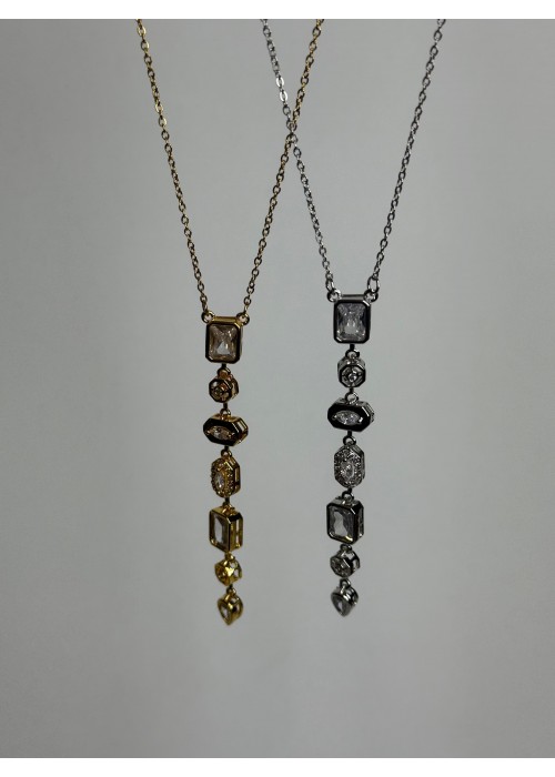 Trend Taşlı Y Kolye