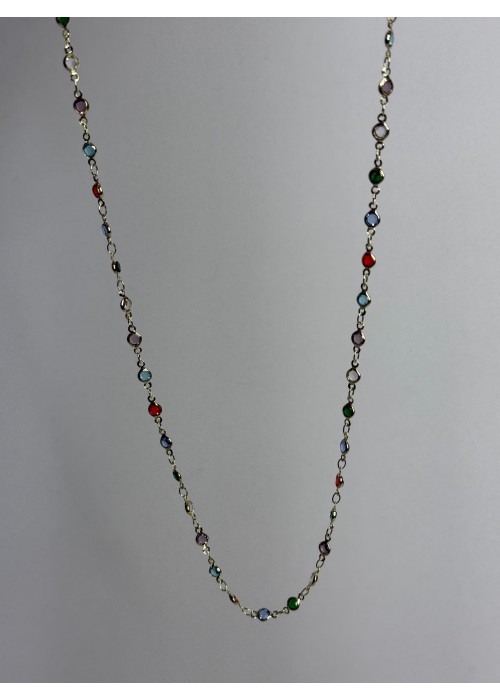 Renkli Taşlı Kolye