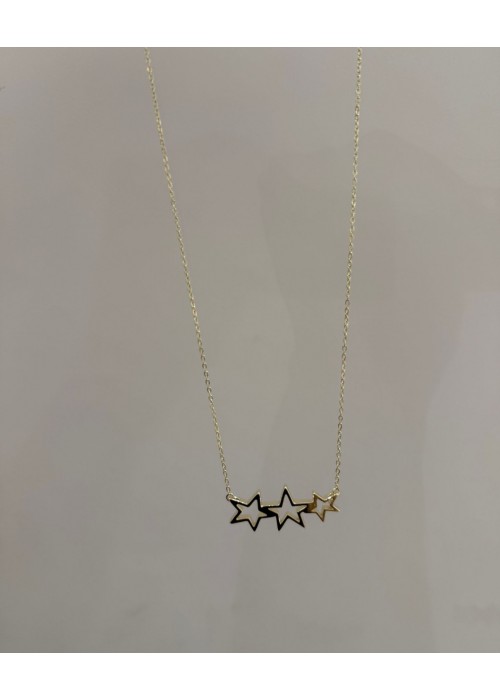 Sıralı Yıldız Kolye