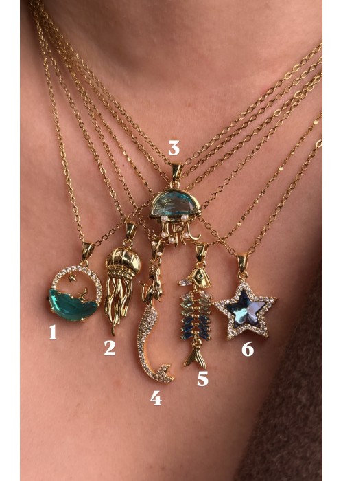 Çelik Kolye Kombini