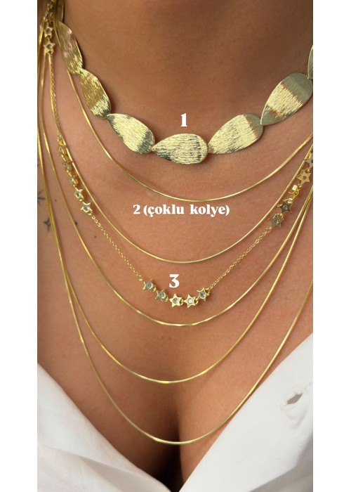 Kolye kombini gold