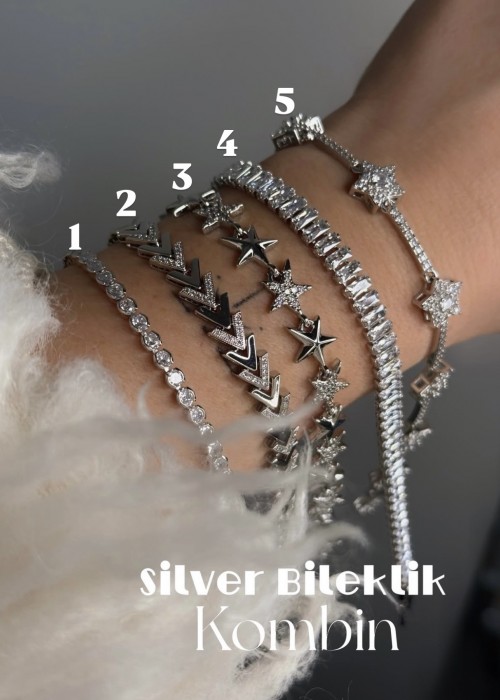 Silver Bileklik Kombin