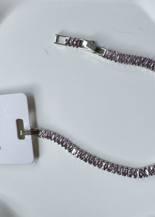 Pembe 4Mm Baget Su Yolu Bileklik Pembe 4Mm Baget Su Yolu Bileklik
