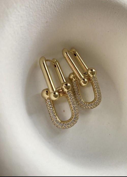 Tiffany Gold Küpe Modelimiz
