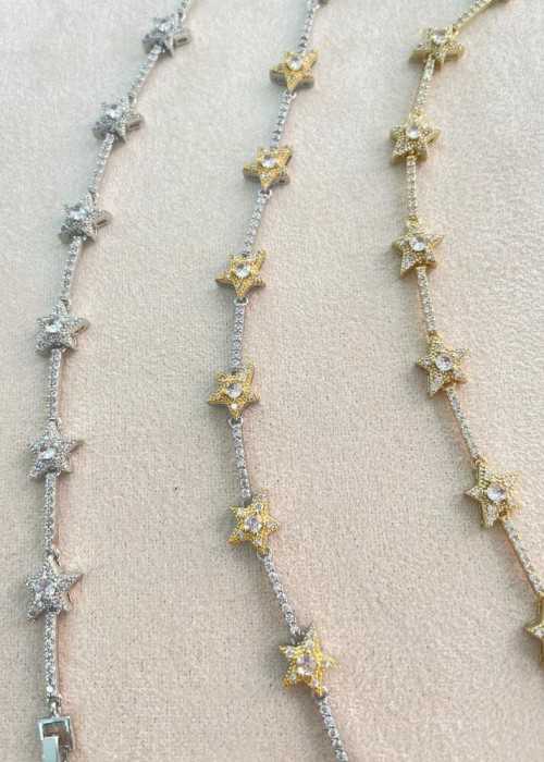 Yıldız Taşlı Bileklik