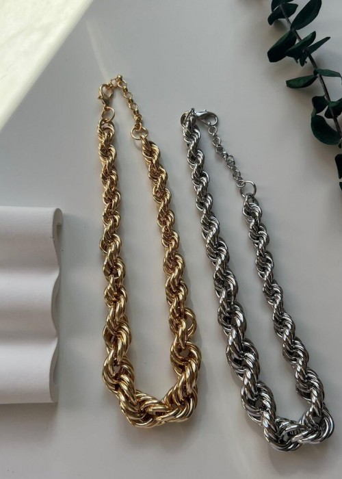 Vintage Burgu Kolye Gold