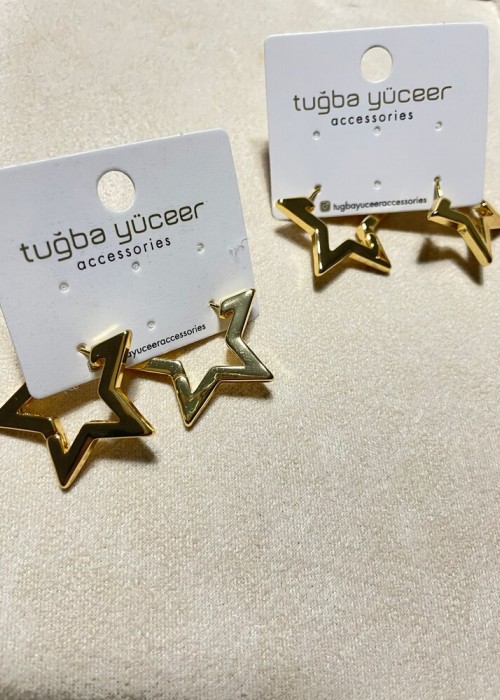 Yıldız Model Küpe