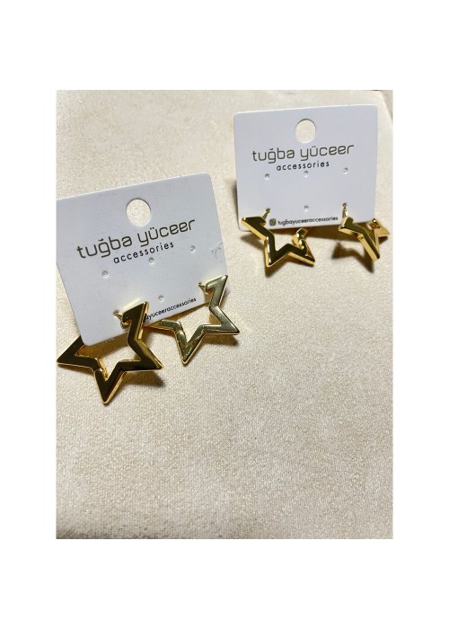 Yıldız Model Küpe