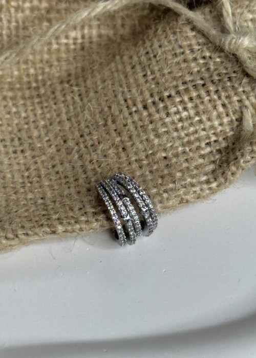 Silver Taşlı Earcuff Silver Taşlı Earcuff