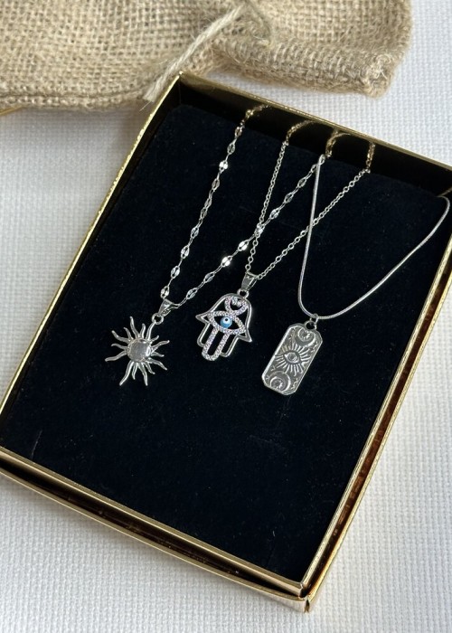 Silver Kolye Kombin Silver Kolye Kombin