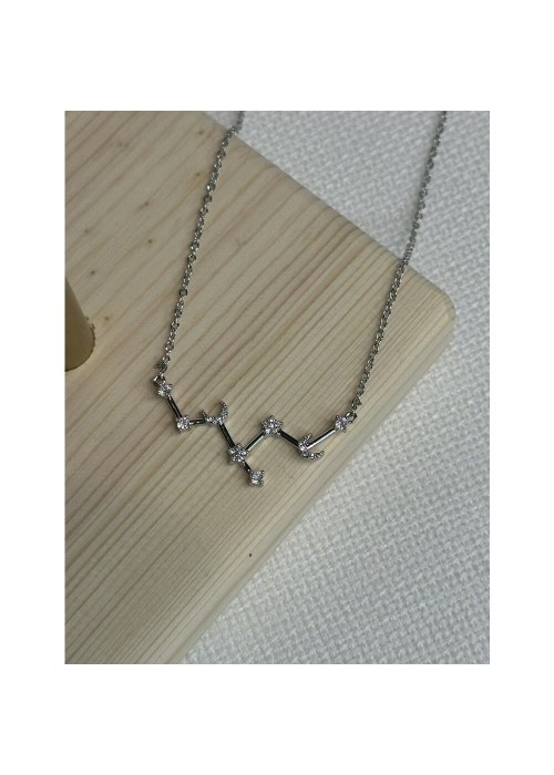 Silver Taşlı Kolye