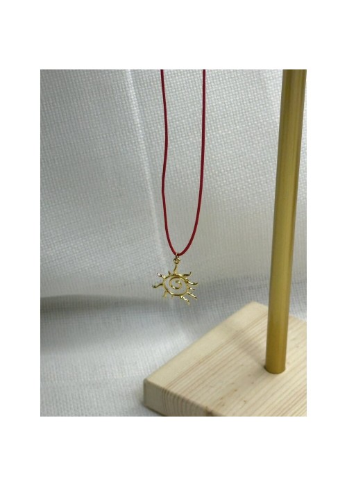 Kırmızı İp Kolye