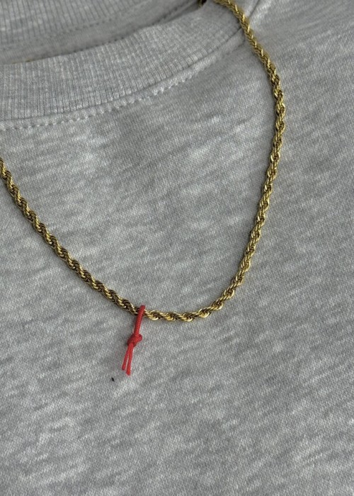 Gold Çelik Kolye