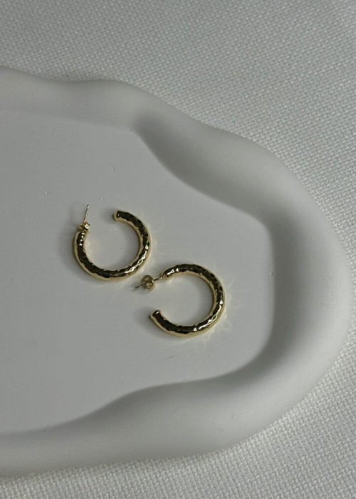 Gold Halka Küpe Gold Halka Küpe