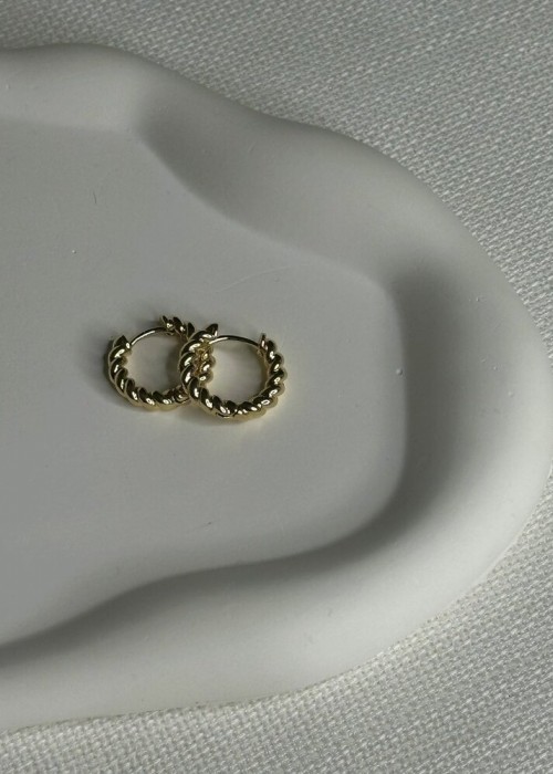 Gold Halka Küpe Gold Halka Küpe