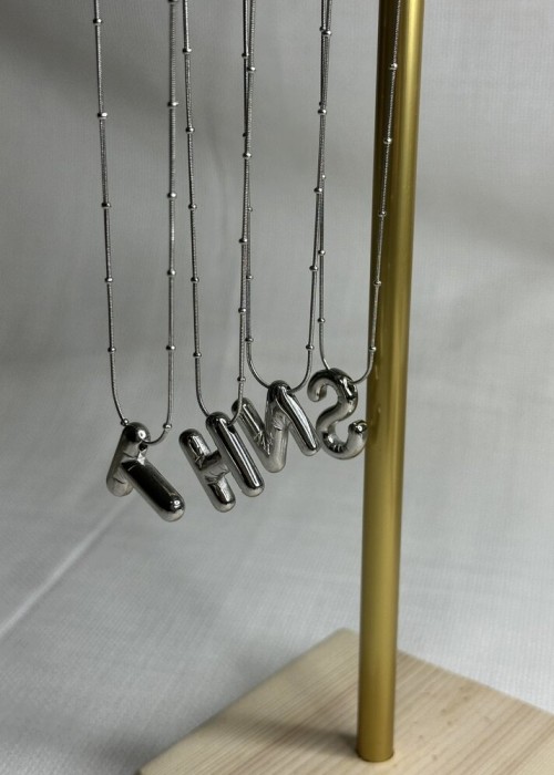 Silver Balon Harf Kolye Silver Balon Harf Kolye