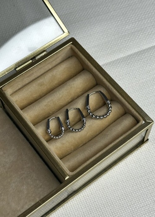 Silver 3’Lü Küpe Silver 3’Lü Küpe