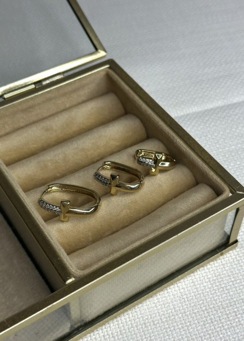 Gold 3’Lü Küpe