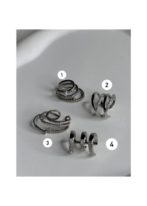 Silver Earcuf ( Kıkırdak Küpesi )