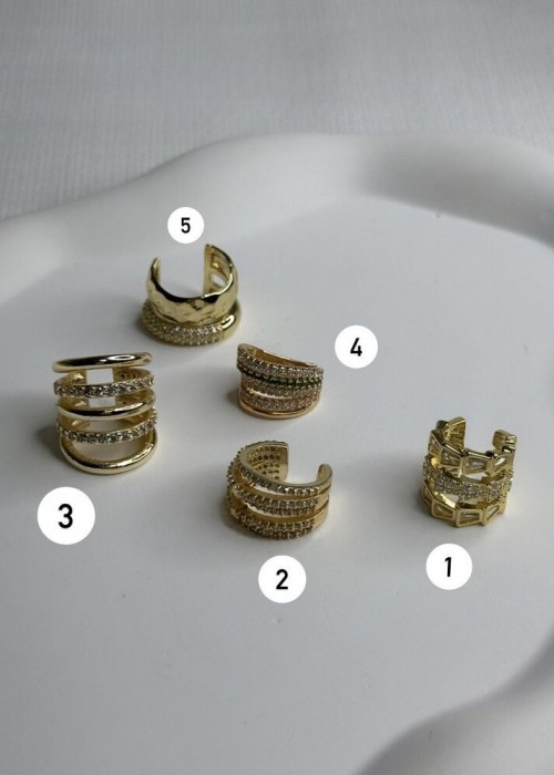 Earcuff Küpe ( Kıkırdak Küpe) Earcuff Küpe ( Kıkırdak Küpe)