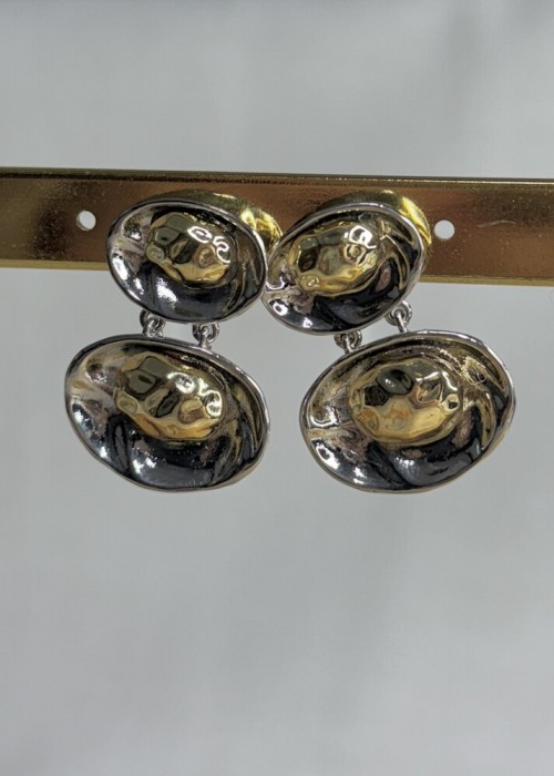 Gold- Silver Küpe Gold- Silver Küpe