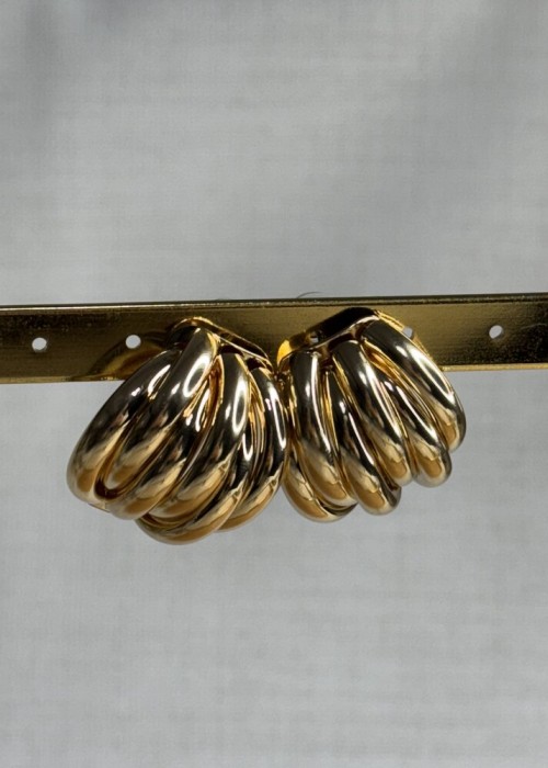 Gold Silver Küpe Gold Silver Küpe