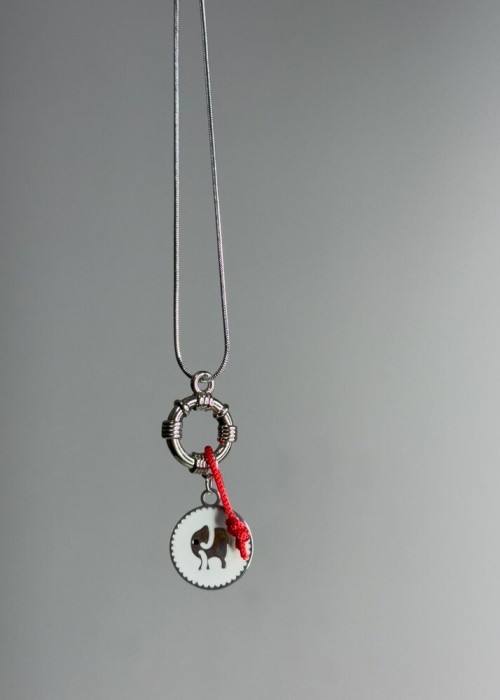 Silver Charmlı Kolye Silver Charmlı Kolye
