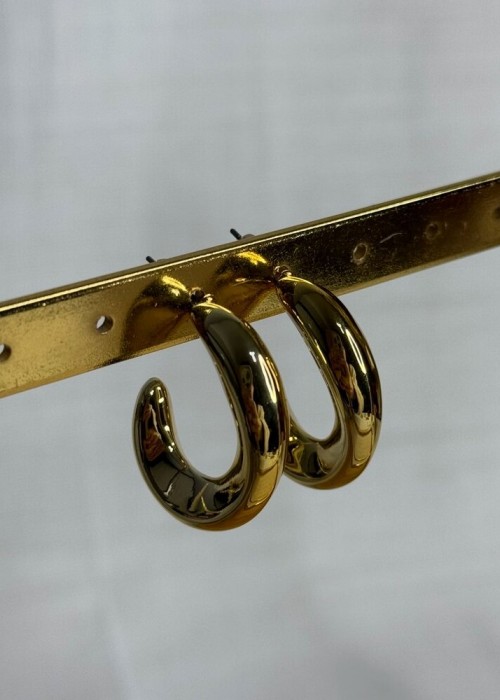 Gold Küpe