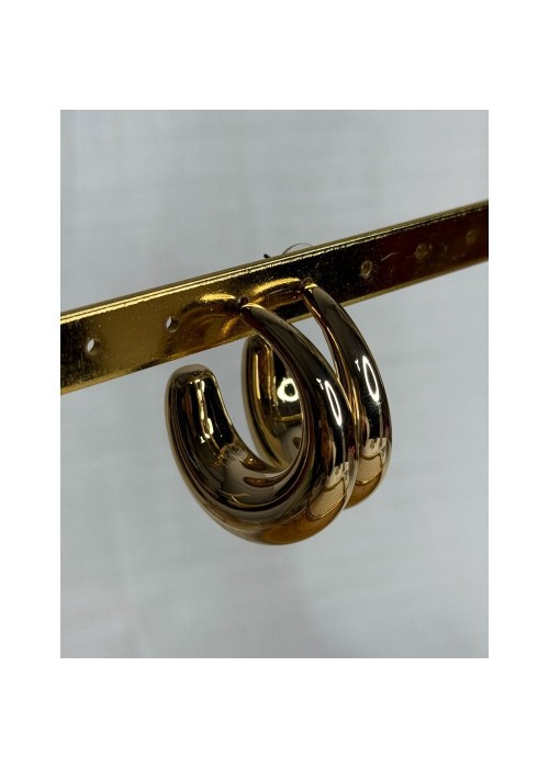 Gold Halka Küpe