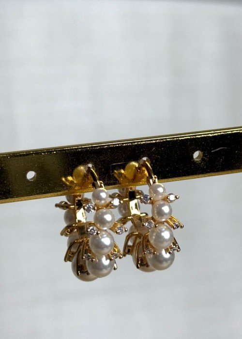 İnci Gold Küpe İnci Gold Küpe