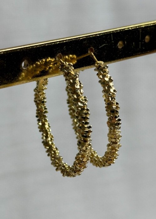 Gold Halka Küpe Gold Halka Küpe