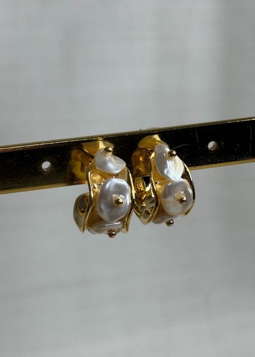 Gold İnci Küpe Gold İnci Küpe