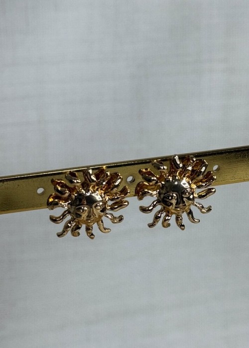 Gold Güneş Küpe Gold Güneş Küpe