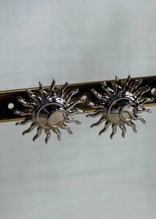Silver Güneş Küpe