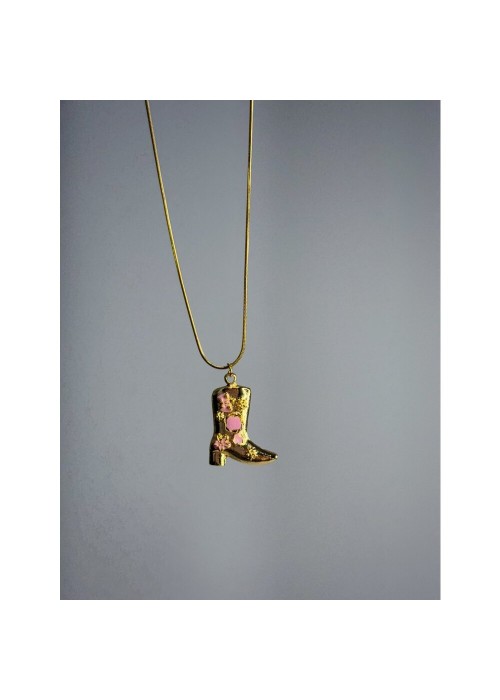 Pembe Çizme Kolye