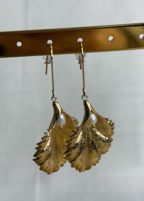 Gold Küpe