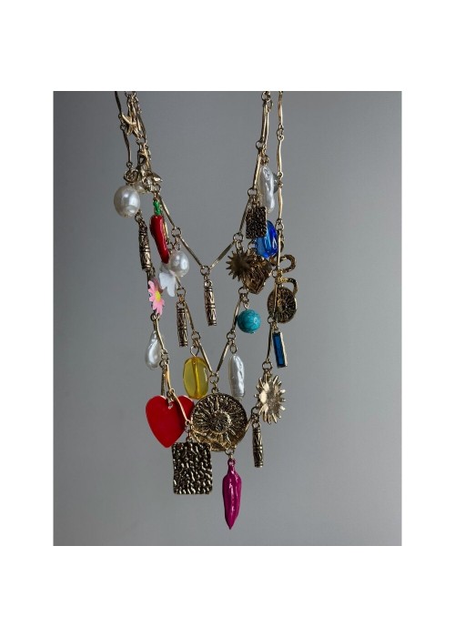 Charmlı Tasarım Kolye