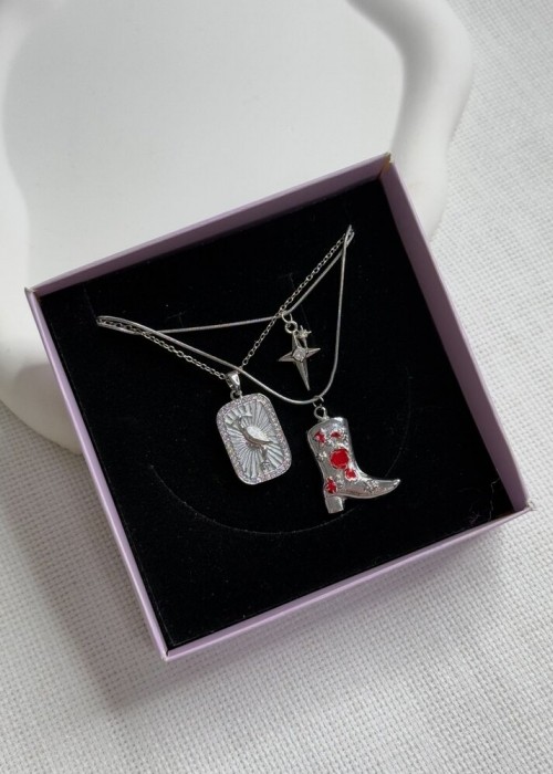 Silver Kolye Kombin T74 Silver Kolye Kombin T74