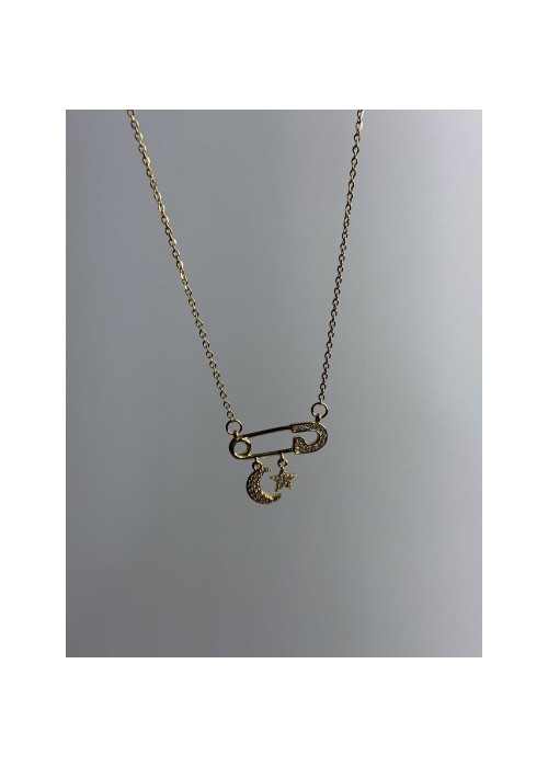 Ay Yıldız Kolye