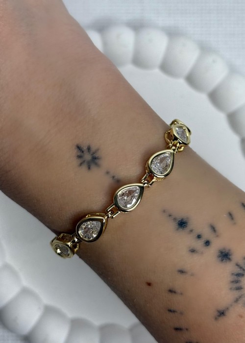 Gold Taşlı Bileklik Gold Taşlı Bileklik