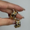 VIP Gold Tasarım Küpe VIP Gold Tasarım Küpe