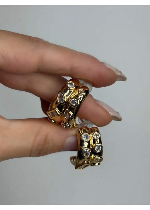 VIP Taşlı Küpe