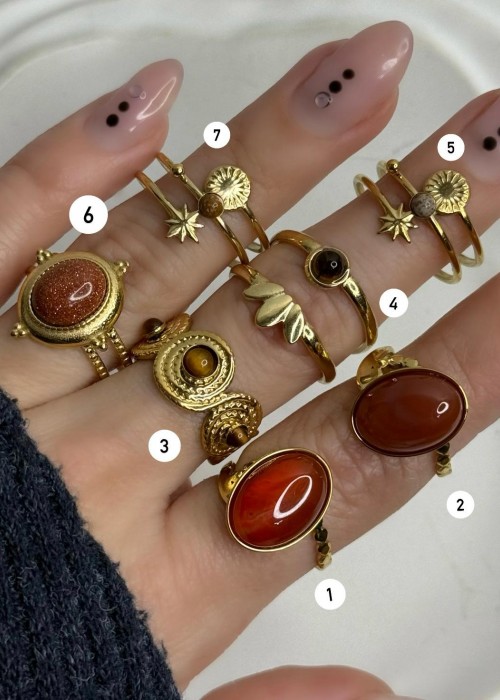 Çelik Vintage Yüzük