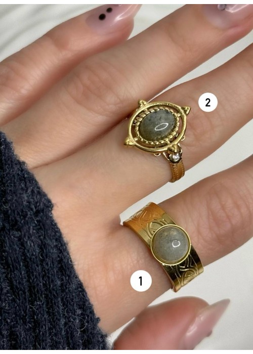 Çelik Vintage Yüzük